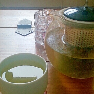 ライムリーフ、ミントのさわやか緑茶
